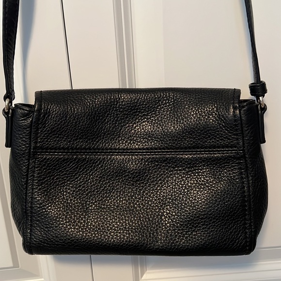 Kate Spade Crossbody Bag. Black pebbled leather. - Picture 8 of 8